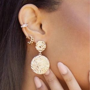 Ettika Textured Earrings